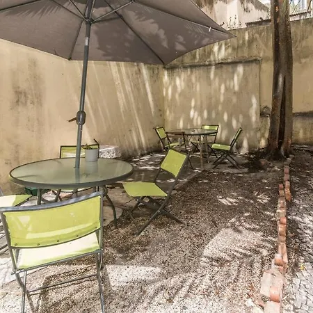 Apartment Houze_historical Lisbon, Flat W/ Private Patio *